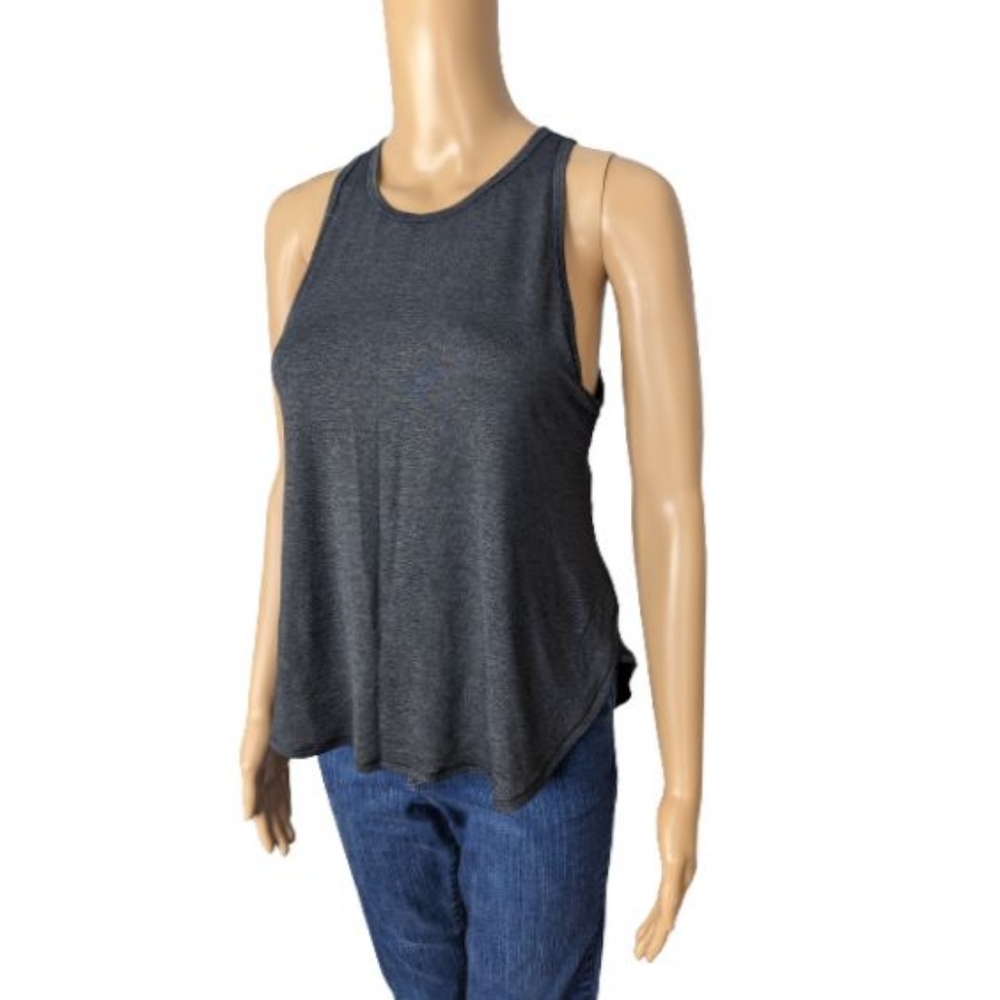 All In Motion Gray Racerback Tank XS - Picture 4 of 8